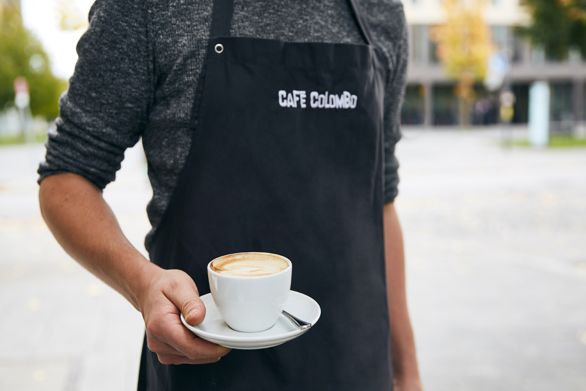 Inhaber vom Café Colombo: Stephan Braun